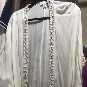 White Forever 21 Kimono